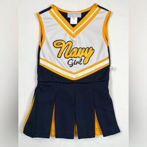 THIRD STREET United States Naval Academy Navy Cheerleading Uniform Size 3T